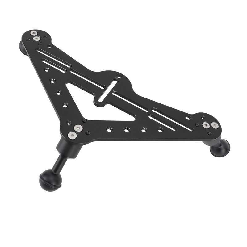 Diving Tray Rig Video Triangular Stabilizer Tripod Base Bracket SLR