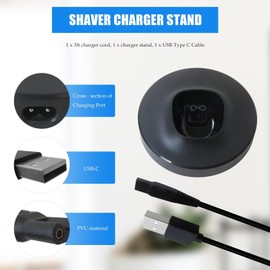 Charger Stand for P-hilips Norelco Shavers - Compatible for Series 9000/8000/7000/5000 Models S7889/91 S9606/80 S8696/86