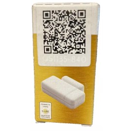 Interlogix Brand New Qolsys QS1135-840 Mini DW-S Wireless Door Window Motion Sensor, S-Line