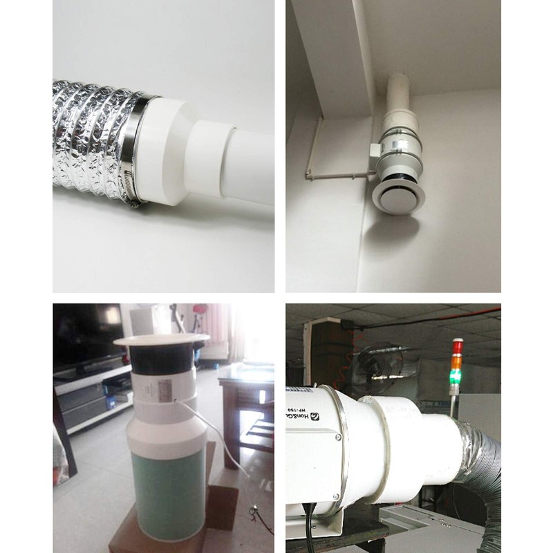 CABAX Duct Reducer 6 to 4 inch Air Duct Adapter