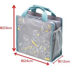 Takagi Metal NV-DSLB Lunch Bag, Cold Insulation, For 2 Tiers