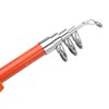 1.5m Kids Fishing Pole Orange Mini Portable Retractable Foldable Beginner