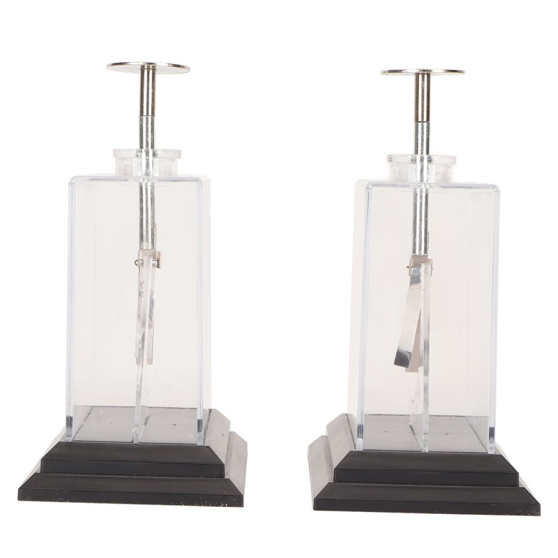 Foil Electroscope Compact Structure High Sensitity Precise Scale Physics Electrometer