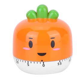 Timer, Cartoon Mechanical Cooking Timer Cartoon Kitchen Timer, for Studying Home Baking(orange)
