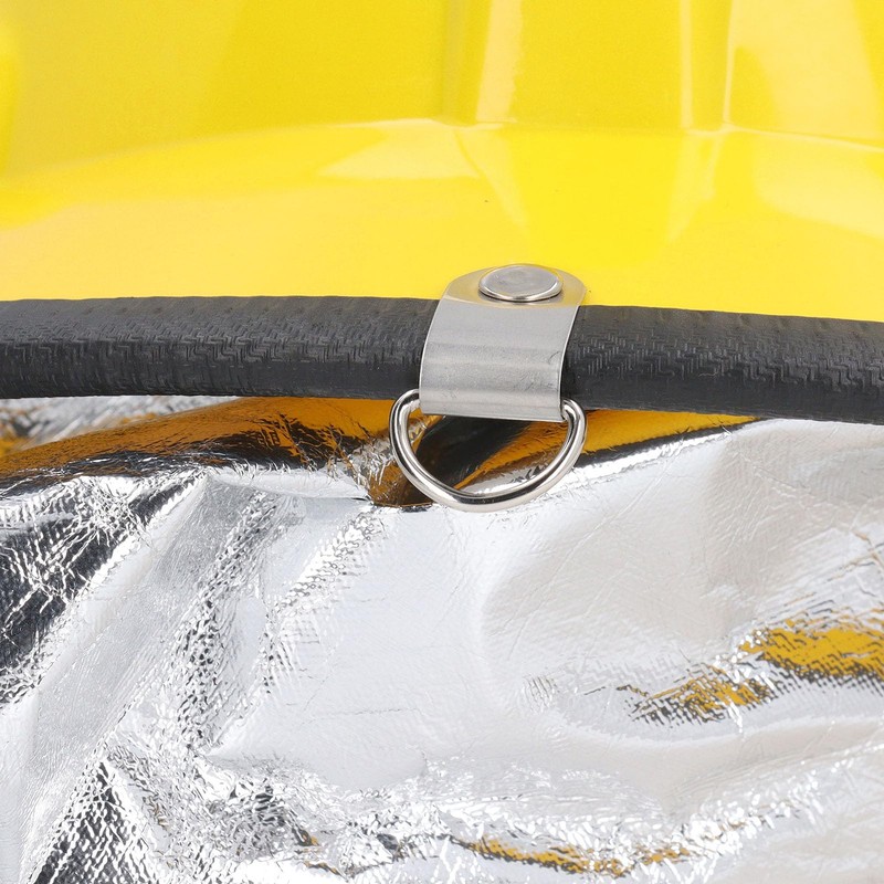 Fire Brigade Helmet - ABS Plastic Full Head Protection with