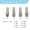 Luo ke 9Pcs Quickly Changed Rotary Collet Set Clamping Nut