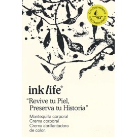 Ink Life Crema Cicatrizante Desinflamatoria Tatuaje 250ml Vegana