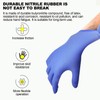 PACK OF 100 BLUE NITRILE GLOVES STRONG QUALITY EXTRA LARGE