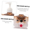 PACKOVE 1Pc Lovely Dog Shape Portable Lotion Storage Bottle Versatile