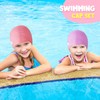 Swimming Cap, Comfortable Cartoon for Long Hair, Durable Swim Cap,