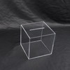 Clear Acrylic Money Box Not to Open 10 x 10