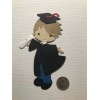 HANDMADE Paper Die Cut Scrapbooks  / Card Embellishment 1 Grad Boy