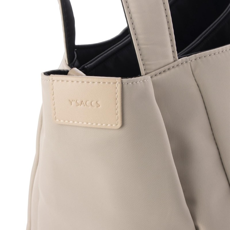 Isaac Tote Bag, Nylon Bonding Tote, Size M, Black