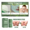 2pcs Tira Verde Mascarilla Facial Extracto