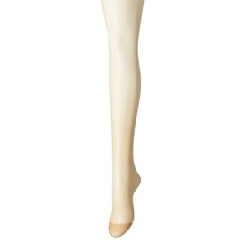 Nissen Women's Stockings, Non-Supporting Nylon Panties, 20 Pairs, light beige, M–L