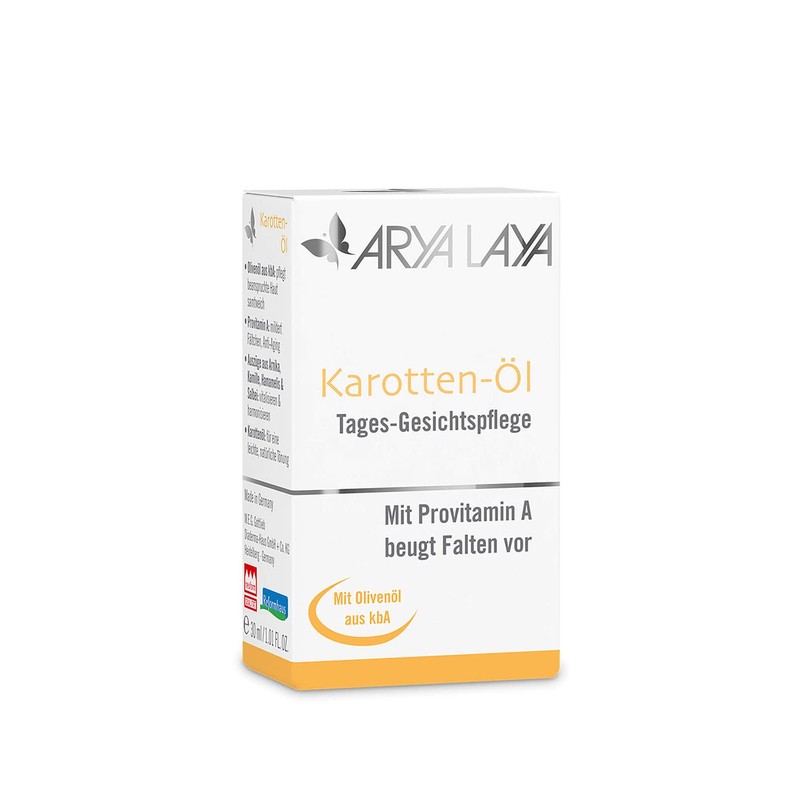 ARYA LAYA Carrot Oil | Facial Care with Provitamin A