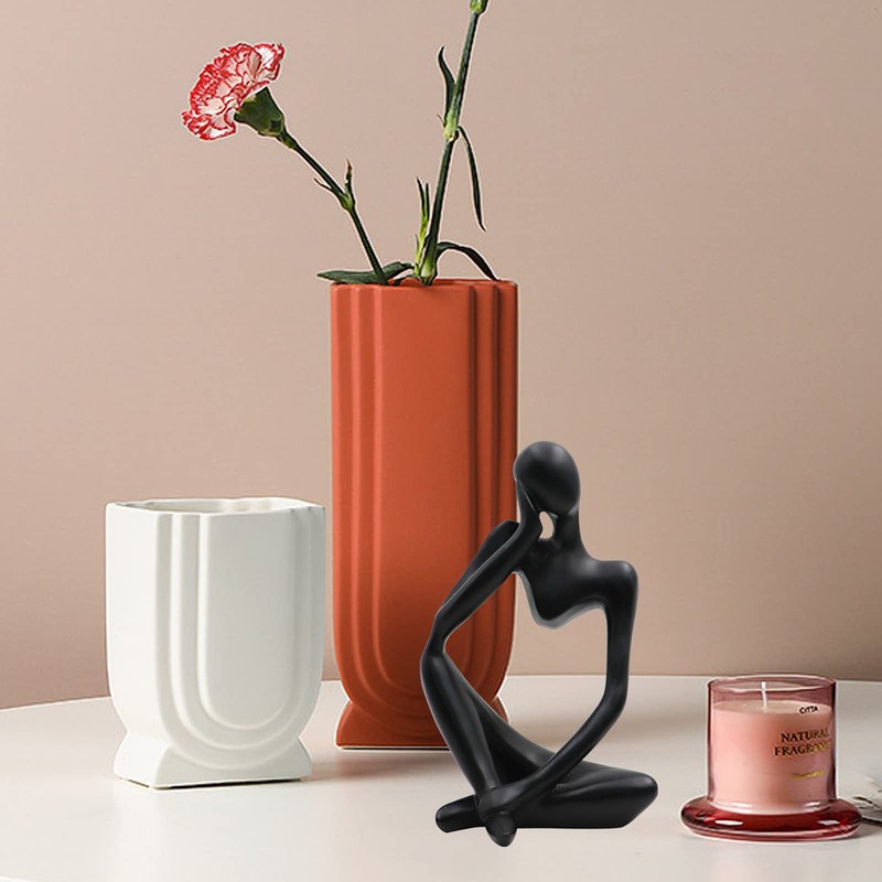 Thinker Statues and Sculptures, Resin Thinker Statue Ornaments, Abstract Style