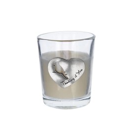 Sympathy Memorial Candle - Thinking of You - Grief Gift for Gift for Loss of Mom, Father, Grandmother, Grandfather, Husband, Wife, Loved One - Funeral Bereavement Gift by Whitney Howard Designs