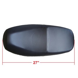 RedCap Seat Set 50 Chinese Scooter Compatible with Jonway YY50QT-6 Tank MP50QT-12 Cougar Cycle Solana Gator 50 49cc 50cc Scooter Moped Models