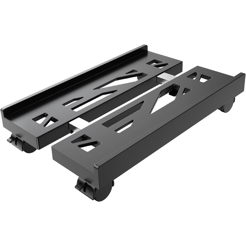 Adjustable PC Tower Stand for Under Desk Use – Ventilated