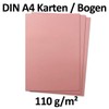 DIN A4 Writing Paper, Plano Sheet Craft Paper, 110 g/m²,