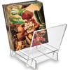 Honygebia Acrylic Vinyl Record Holder, Storing Collection of 40 Premium