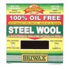 Briwax Oil-Free Steel Wool 0000 Lot of 4