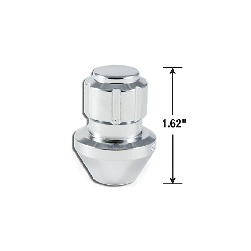 Gorilla Automotive 96641DX Chrome Factory Style Wheel Lock Set (14mm