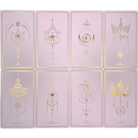 Tarot Cards, 78 Cards, Weighted Edition, Tarot Divination, Soul Cards, Lavender Rack, Soul Cards LAVENDER LUCK, Includes Japanese Instruction Manual (English Language Not Guaranteed)