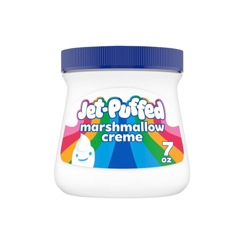 Jet-Puffed Marshmallow Creme, 7 Ounce (Pack of 6)
