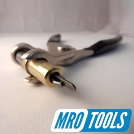 25 3/16 & 25 5/32 Heavy Duty Cleco Sheet Metal Fasteners + Cleco Pliers w/Carry Bag (KHD4S50-4)