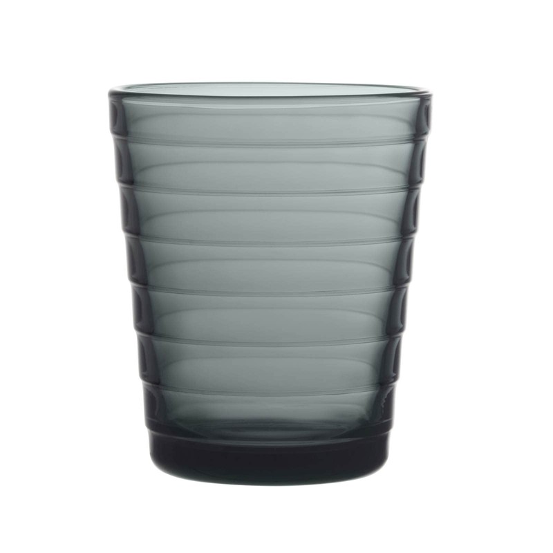 Vasos Set of 2 220 ml Dark Grey