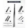 2 Pcs 12-inch Cooking Tweezers Tongs Precision Serrated Tips, Stainless