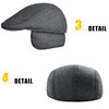 Comilaka Men's Beret Cap Gatsby Flat Cap Newsboy Flat Cap