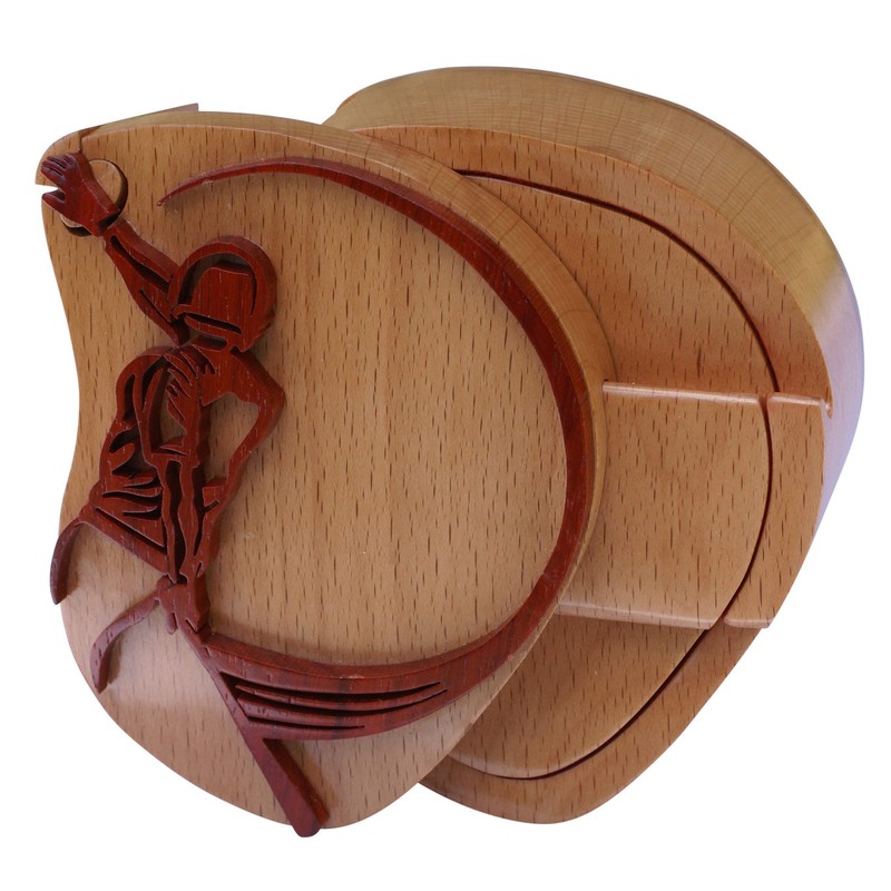 Baseball keepsake box Hidden Compartment