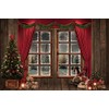Renaiss 3 x 2.5 m Rustic Christmas Indoor Background Wooden