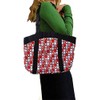 Planet E Reusable Large Stylish Fashion Grocery Shopping Bags (4