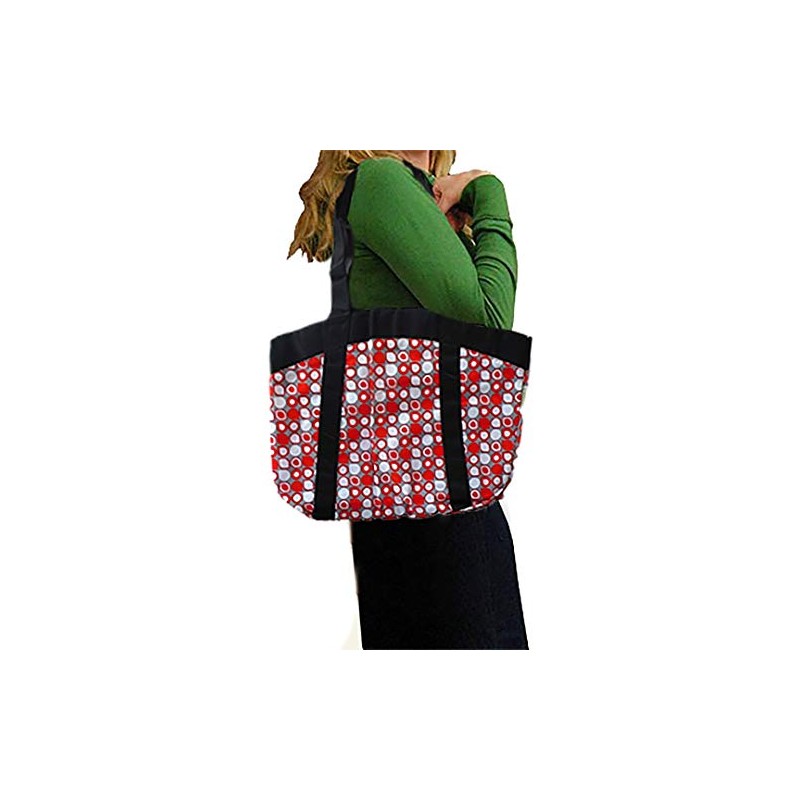 Planet E Reusable Large Stylish Fashion Grocery Shopping Bags (4