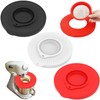 3 Pcs Silicone Mixer Bowl Cover Compatible with KitchenAid 4.5-5