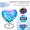 QGJNSGC Heart Shaped Urns for Human Ashes - Small Urns