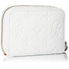 Castelbajac 61611 Coin Purse, Marcel Accessories, Round Zipper, white