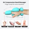 FIT KING Cordless Hand Massager with Compression & Heating, Fingers
