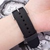 Nylon Strap/Watchband Replacement for Casio SGW-100 GW-3000B GW-3500B PAS-400B Twin