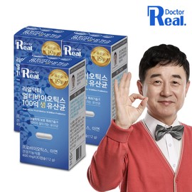 Real Doctor Multibiotics 10 billion live lactic acid bacteria, 30 capsules (3 months supply)/postbiotics/lactic acid bacteria / 리얼닥터 멀티바이오틱스 100억 생유산균 30캡슐 3개(3개월분)/포스트바이오틱스/유산균