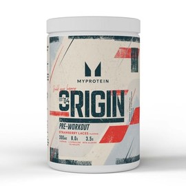 Myprotein Origin Pre-Workout Powder - Strawberry Flavour | 30 Servings - 600 g | 300 mg Caffeine, L-Citrulline & Beta-Alanine |
