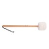Drum Mallet Wool Fleece Beech Wood Handle Powerful Sound Large
