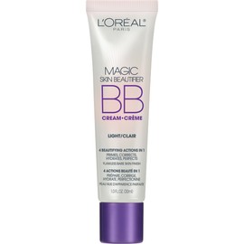 L'Oréal Paris Makeup Magic Skin Beautifier BB Cream Tinted Moisturizer, Light, 1 fl oz, 1 Count