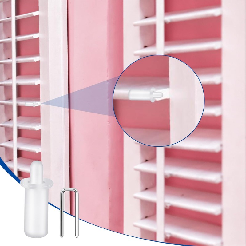 40 Pieces Plantation Shutter Repair Tool Set 20 Pcs Louvers