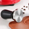 Stainless Steel Coffee Tamper Tool Elastic Powder Press with Spring