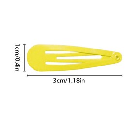 100PCS Toddler Hair Clips for Girls and Baby, Soft Non-Slip Hair Accessories with Portable Storage Box, Gentle No-Pull Clips for Delicate Hair, 10 Colors, Cute and Durable